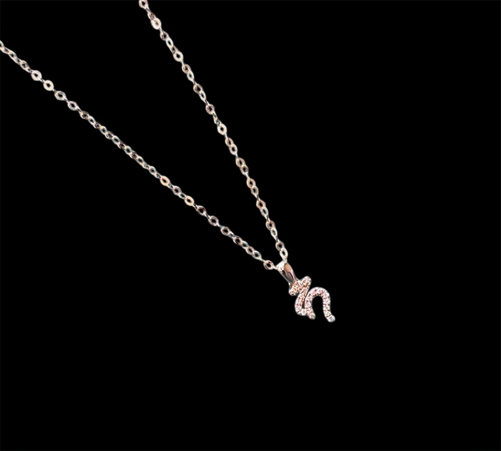 Ksitigarbha Bodhisattva Seed Syllable Necklace (18K)