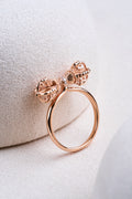 (Vajra)18k rose gold diamond Ring （Protect your body × to drive Evil × Keep your peace)