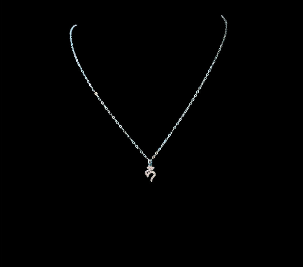 Ksitigarbha Bodhisattva Seed Syllable Necklace (18K)