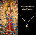 Avalokiteśvara Seed Syllable Necklace (18K)