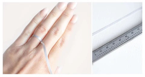 The six -Character Great Bright  Mantra" (Om Mani Padme Hum) diamond ring